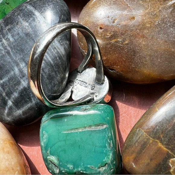 💥❤️💯Turquoise Silver Ring - Picture 5 of 8